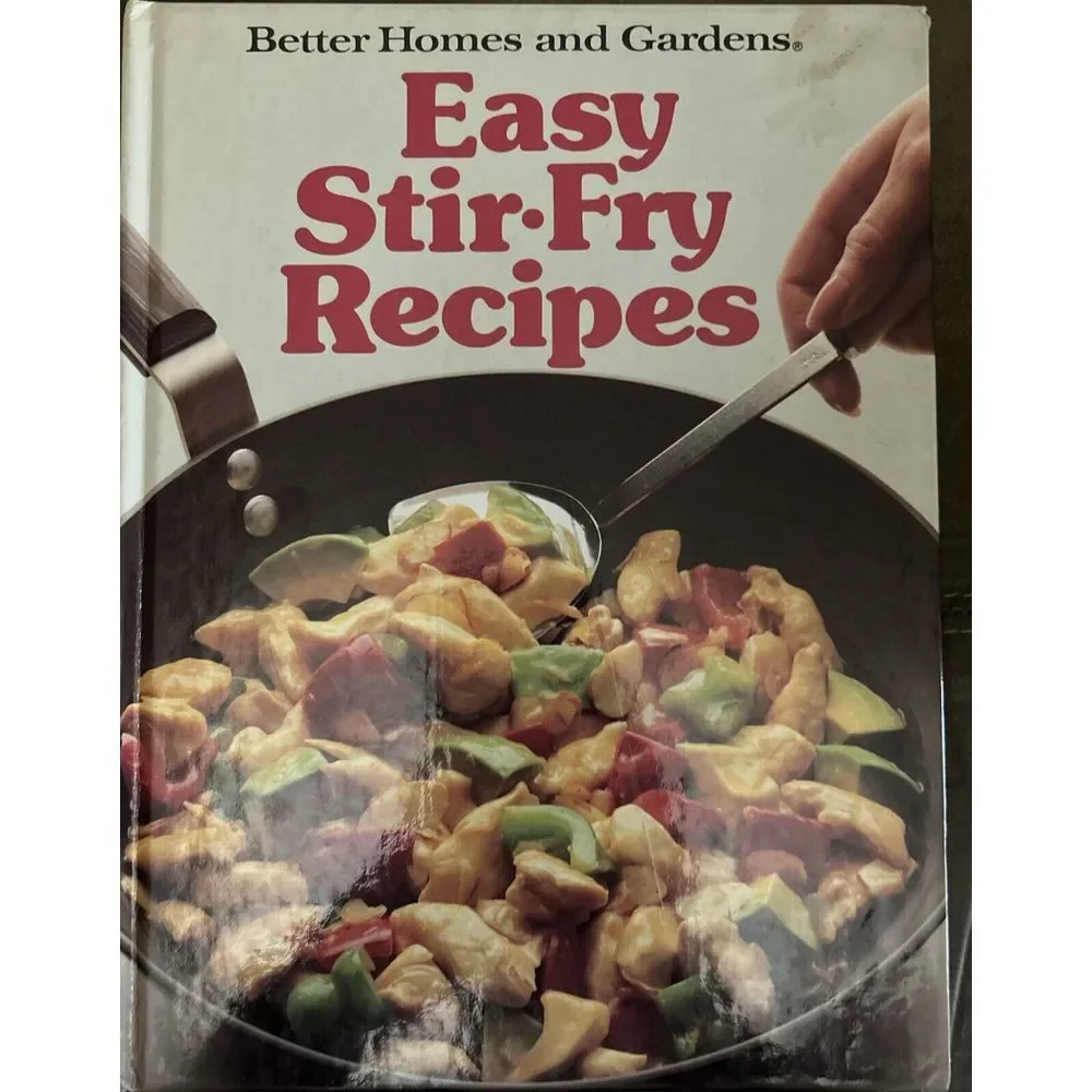 Better Homes & Gardens Stir Fry‎ Recipes Cookbook 1991 Good Condition
